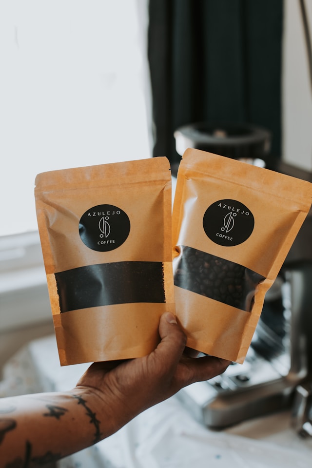 doypack do kawy z okienkiem